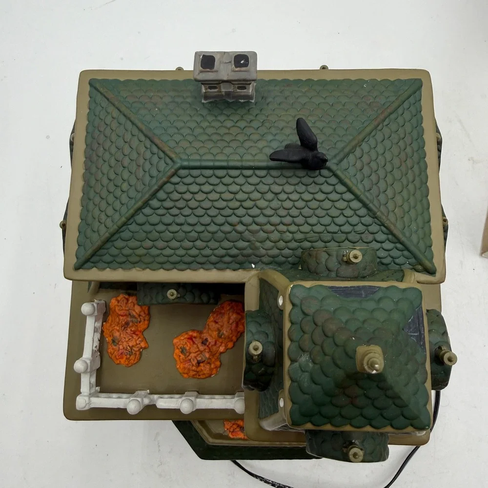 Dept 56 Haunted Mansion Snow Village 54935 With Box Tested Working